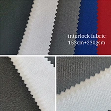 acrylic interlock fabric